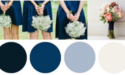 Blue & White Wedding