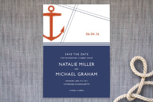 Nautical Save The Dates