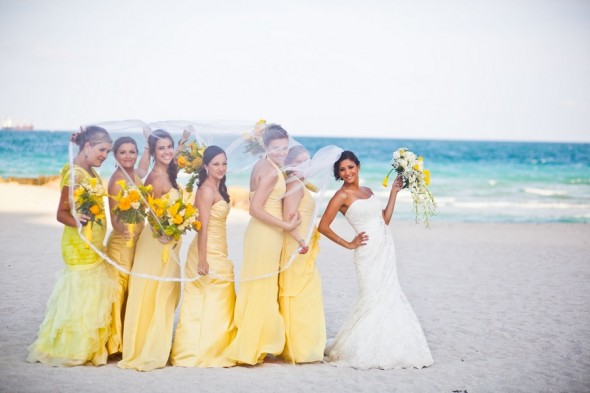 Yellow Themed Wedding