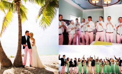 Preppy Key West Wedding