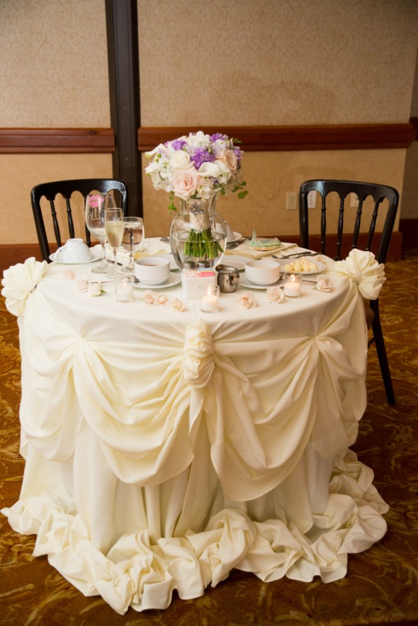 Decorated Sweetheart Wedding Table